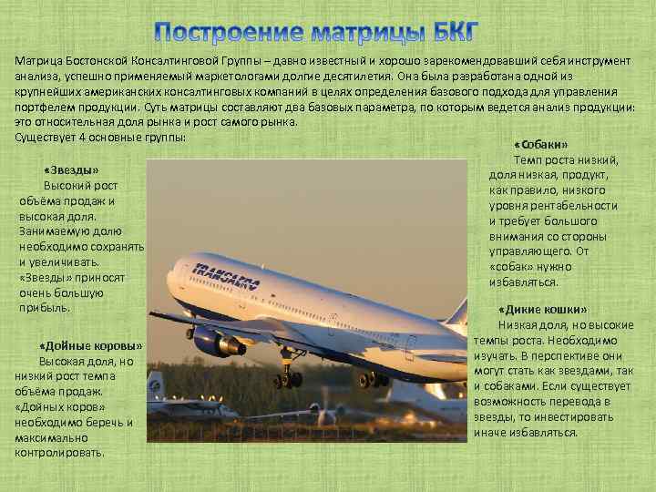 Матрица Бостонской Консалтинговой Группы – давно известный и хорошо зарекомендовавший себя инструмент анализа, успешно