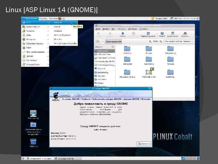 Linux [ASP Linux 14 (GNOME)] 