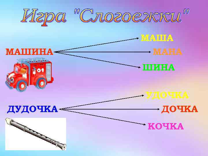 МАША МАШИНА МАНА ШИНА ДУДОЧКА КОЧКА 