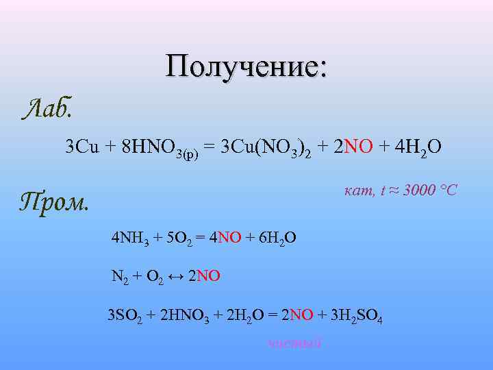 Назвать оксиды so3 co