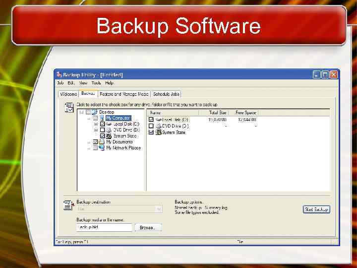 Backup Software 