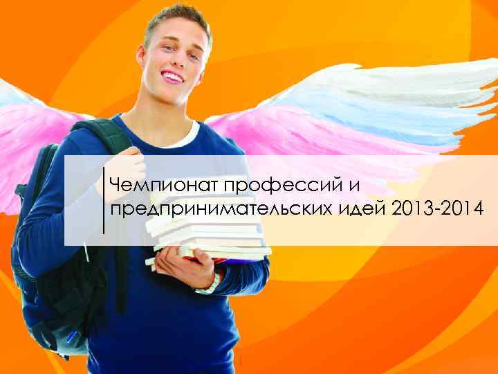 Чемпионат профессий и предпринимательских идей 2013 -2014 