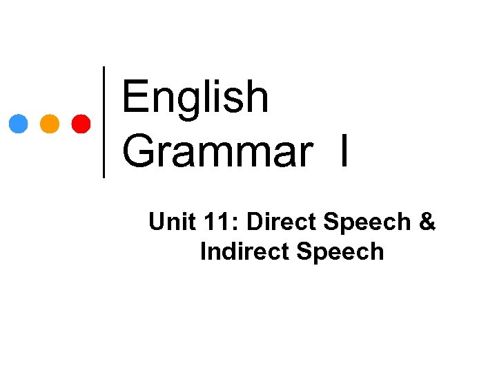 english-grammar-i-unit-11-direct-speech