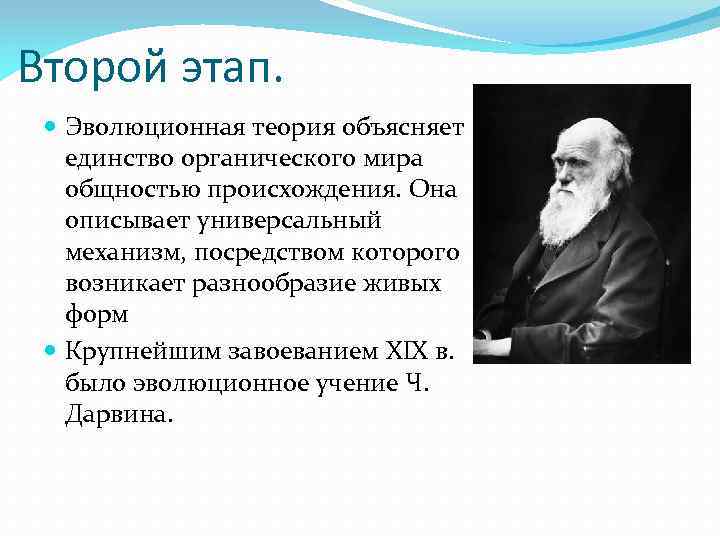 Эволюционные теории тест. Эволюционное учение объясняет. Этапы эволюционной теории.