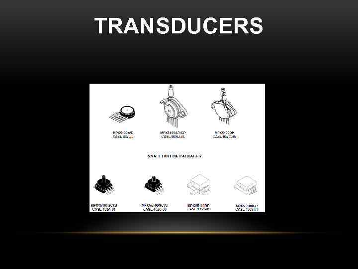 TRANSDUCERS 