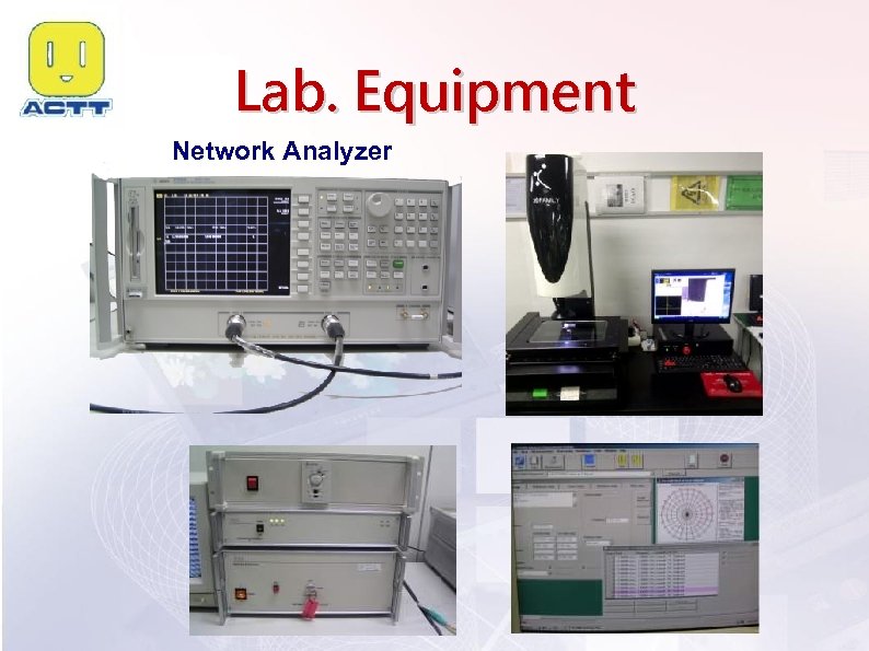 Lab. Equipment Network Analyzer 