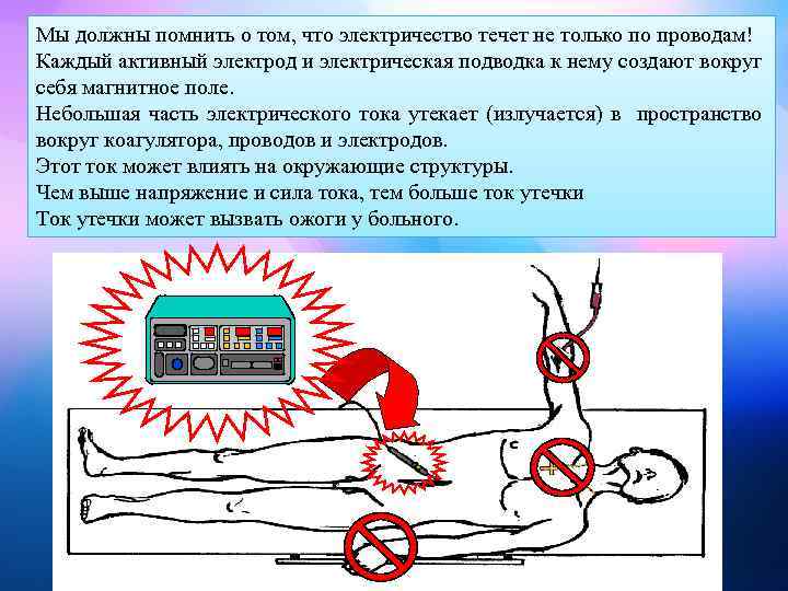 Мы должны помнить о том, что электричество течет не только по проводам! Каждый активный