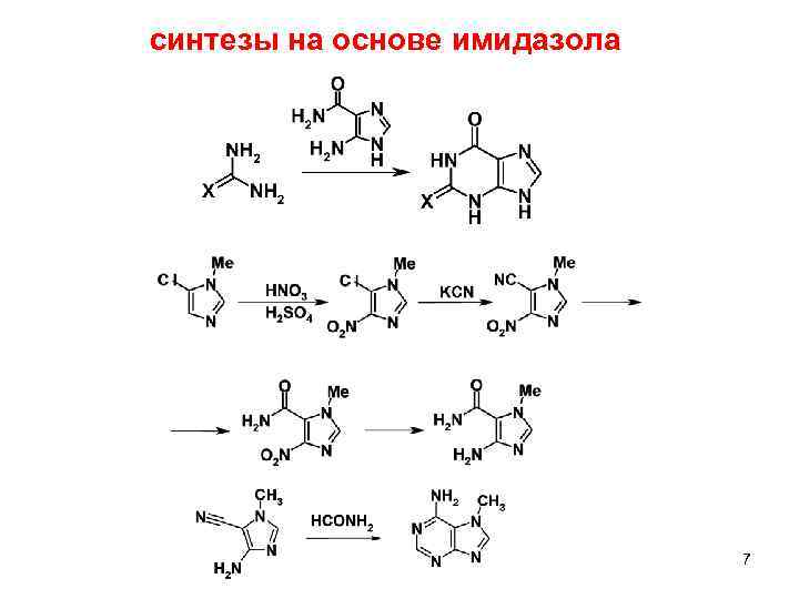 синтезы на основе имидазола 7 