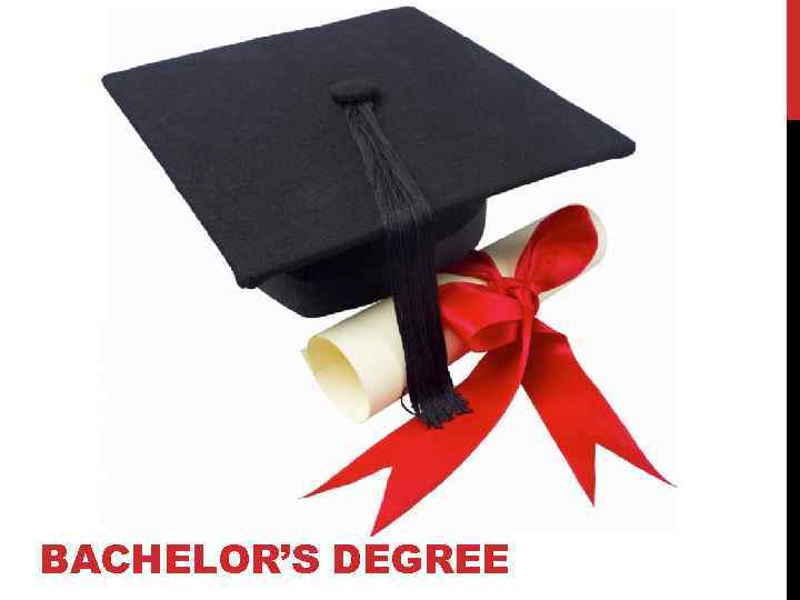BACHELOR’S DEGREE 