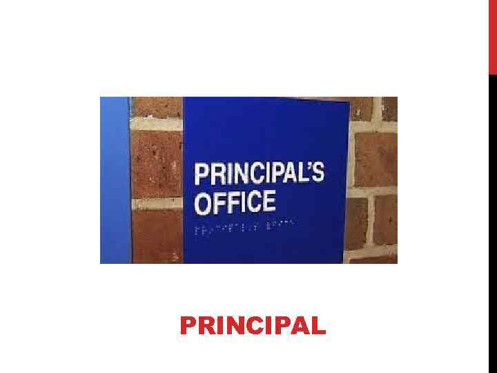 PRINCIPAL 