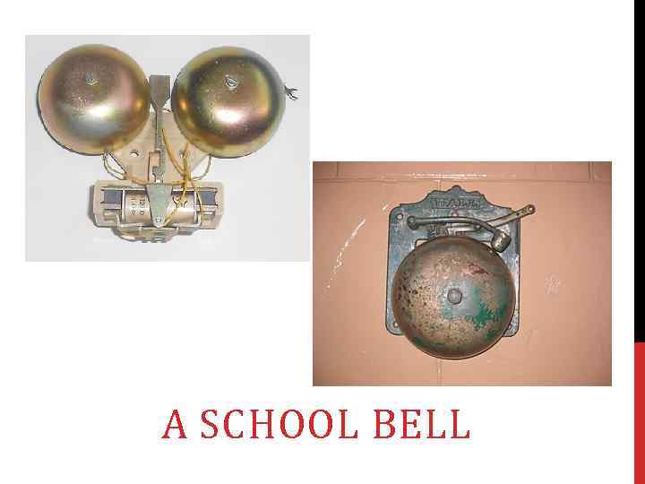 A SCHOOL BELL 