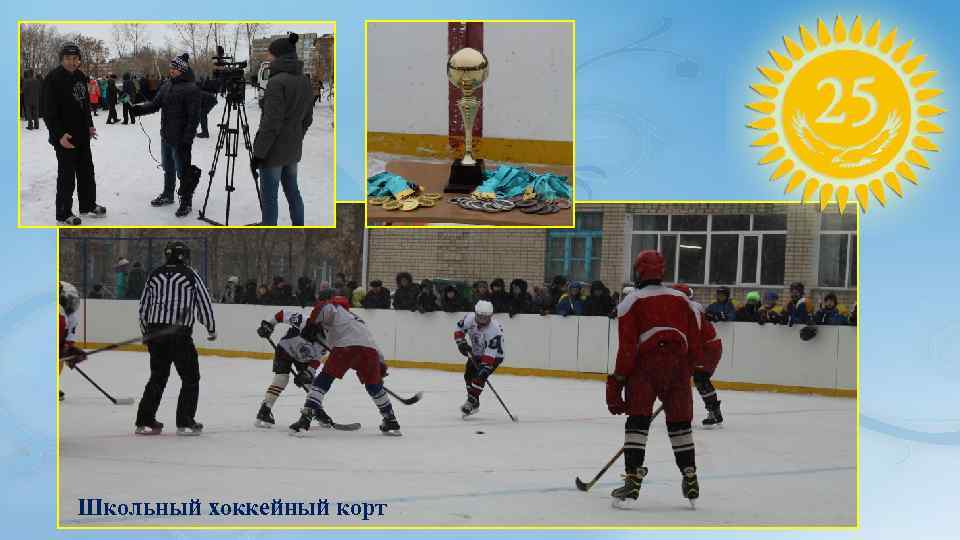 Школьный хоккейный корт 