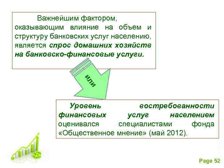 Важнейшим фактором, оказывающим влияние на объем и структуру банковских услуг населению, является спрос домашних