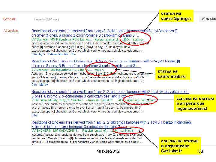 статья на сайте Springer статья на сайте maik. ru ссылка на статью в аггрегаторе