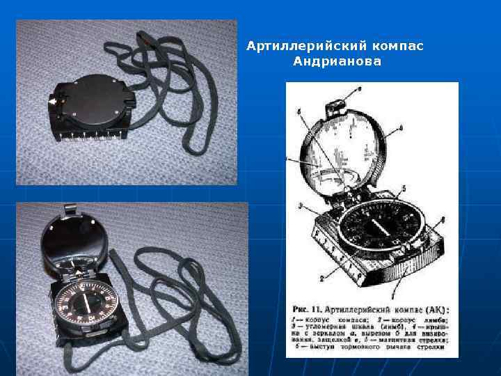 Артиллерийский компас Андрианова 