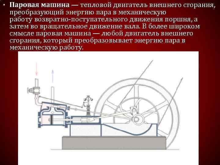 Тепловые двигатели устройства преобразующие энергию