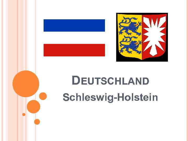 DEUTSCHLAND Schleswig-Holstein 