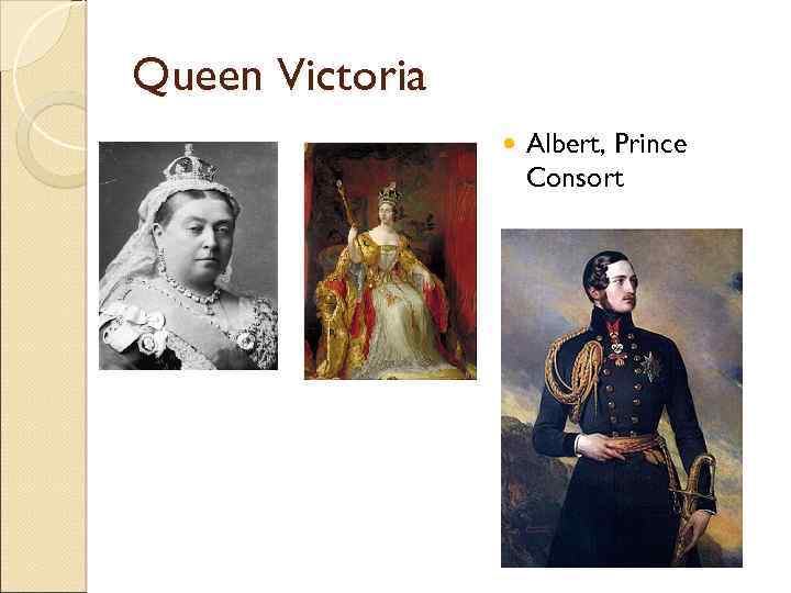 Queen Victoria Albert, Prince Consort 