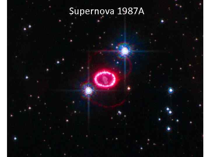 Supernova 1987 A 