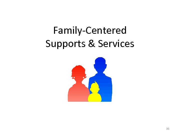Family-Centered Supports & Services 35 