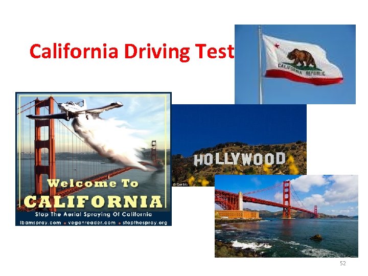 California Driving Test 52 