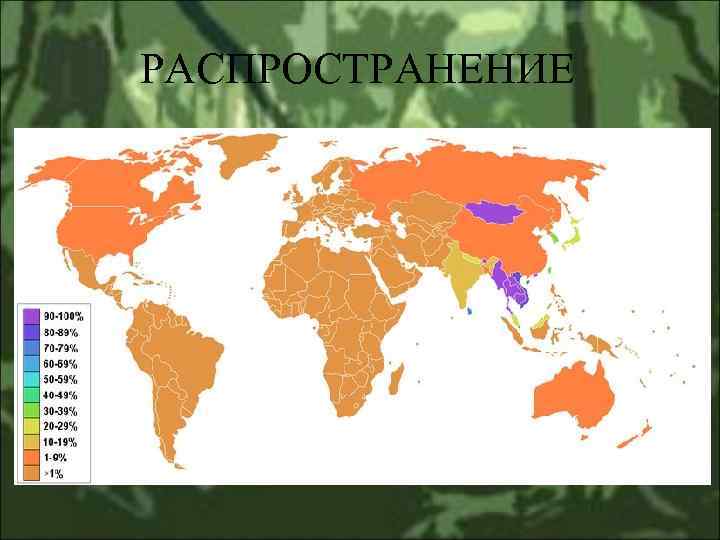 РАСПРОСТРАНЕНИЕ 