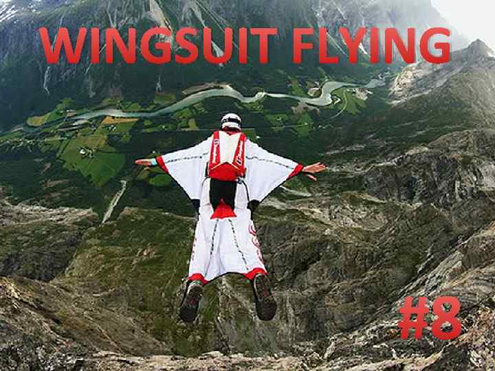 WINGSUIT FLYING #8 