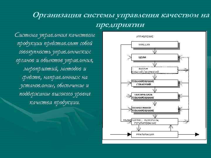 Система организации курсовая