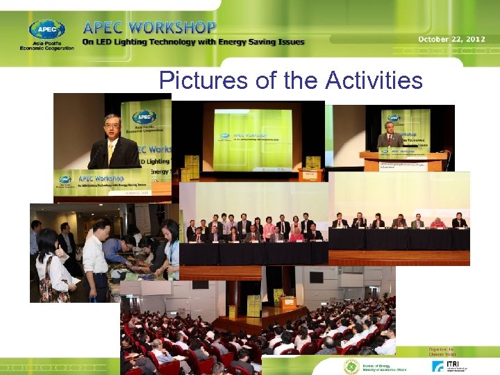 Pictures of the Activities 