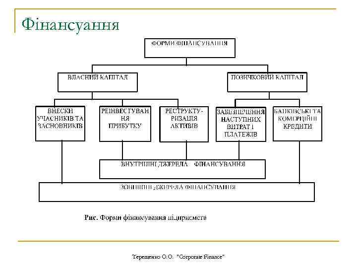 Фінансуання Терещенко О. О. 