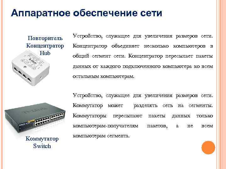 Обеспечение работы сети. Концентратор повторитель сетевое оборудование презентация. Повторитель и концентратор схема. Повторители концентраторы и коммутаторы схема. Репитер компьютерная сеть.