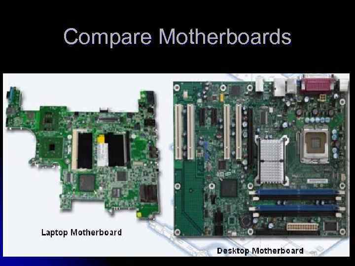 Compare Motherboards 