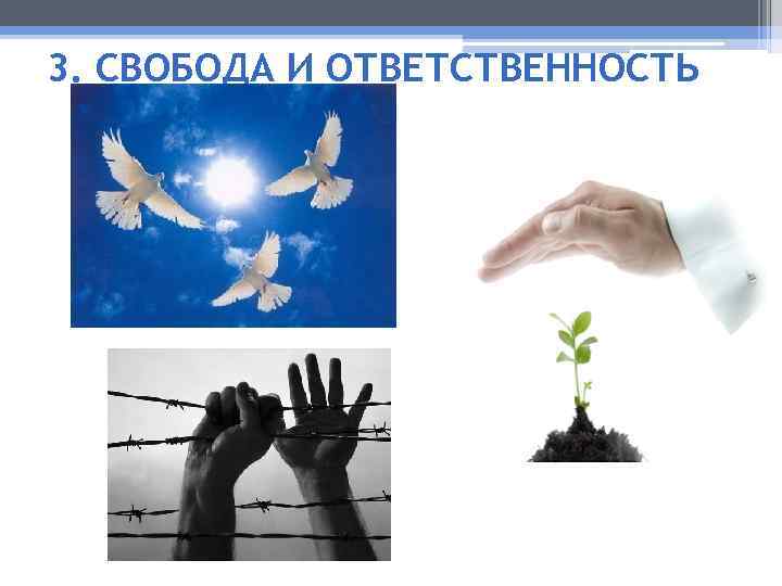 3. СВОБОДА И ОТВЕТСТВЕННОСТЬ 