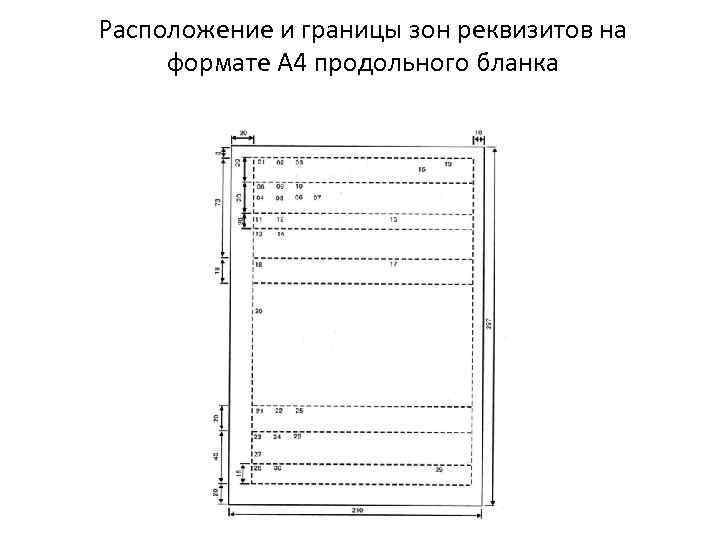 Бланк приказа с продольным расположением реквизитов образец