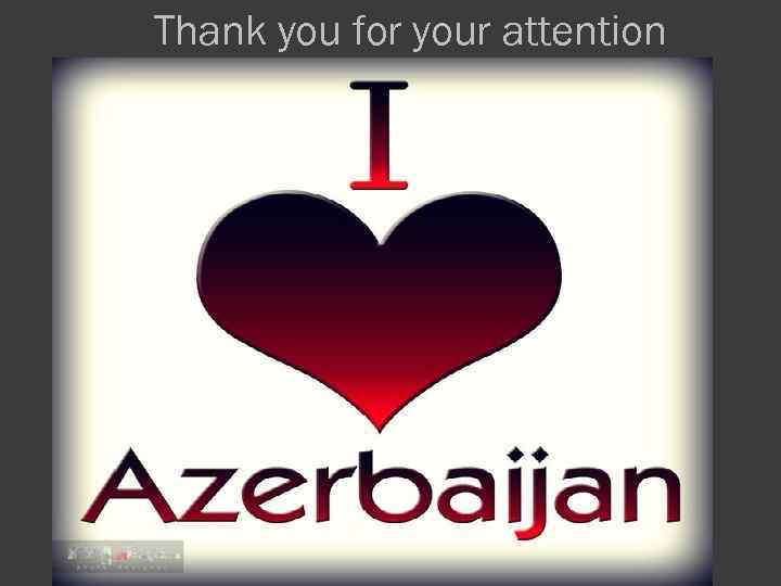 Thank you for your attention 