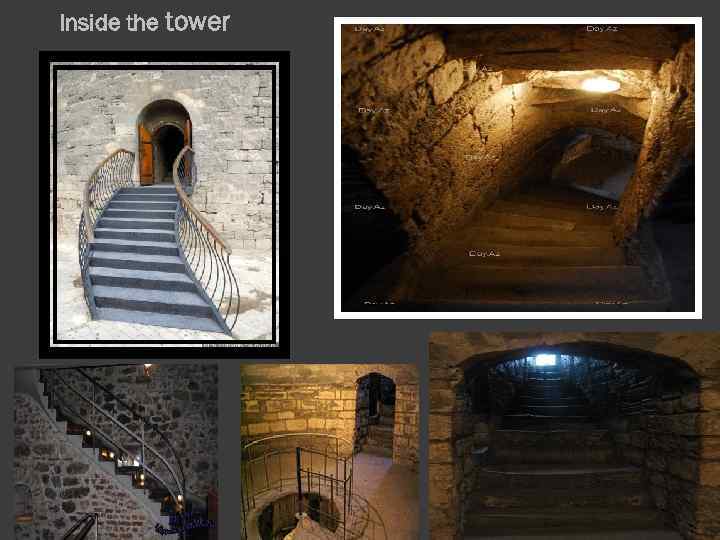 Inside the tower 