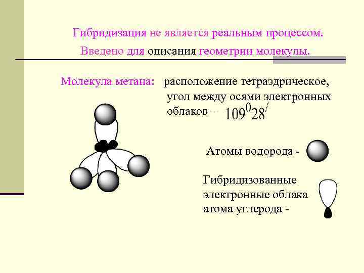 Sp3 гибридизация характерна для молекул