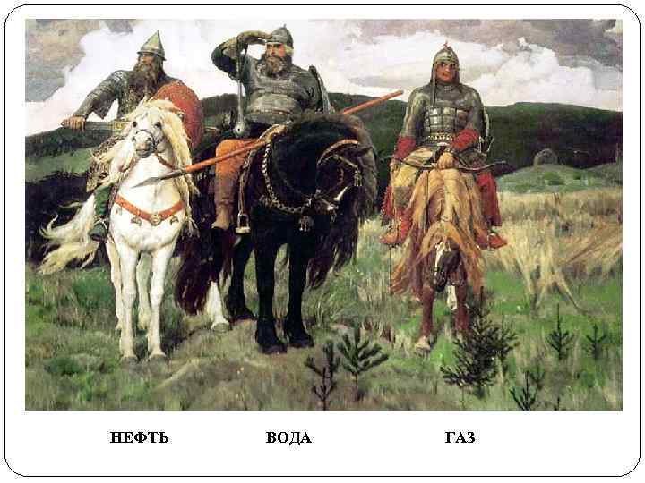 НЕФТЬ ВОДА ГАЗ 