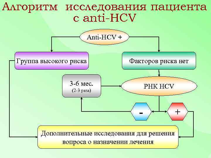 Опрос пациента алгоритм