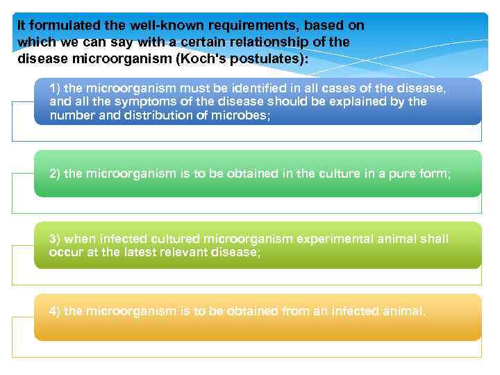 It formulated the well-known requirements, based on which we can say with a certain
