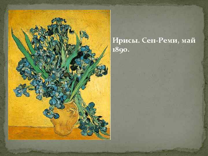  Ирисы. Сен-Реми, май 1890. 