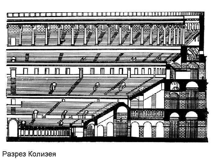 Разрез Колизея 