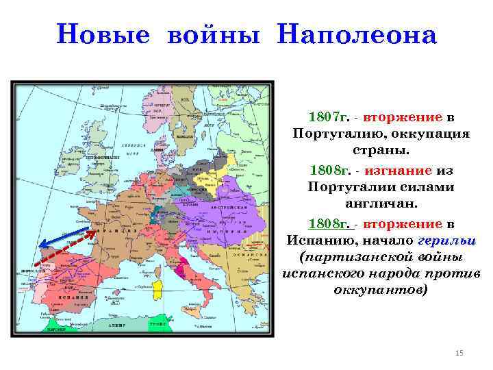 Итоги наполеоновских войн для франции и европы. Вторжение в Португалию 1807. Вторжение войск Франции в Испанию и Португалию 1807-1808. Карта наполеоновские войны 1807. Вторжение в Португалию 1807 карта.