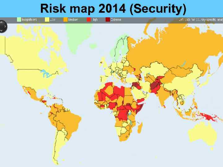 Risk map 2014 (Security) 45 