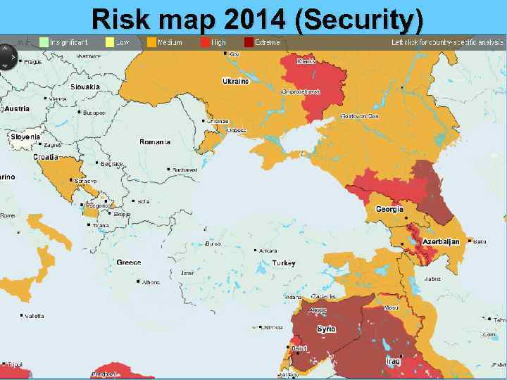 Risk map 2014 (Security) 46 