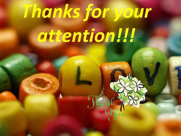 Thanks for your attention!!! 