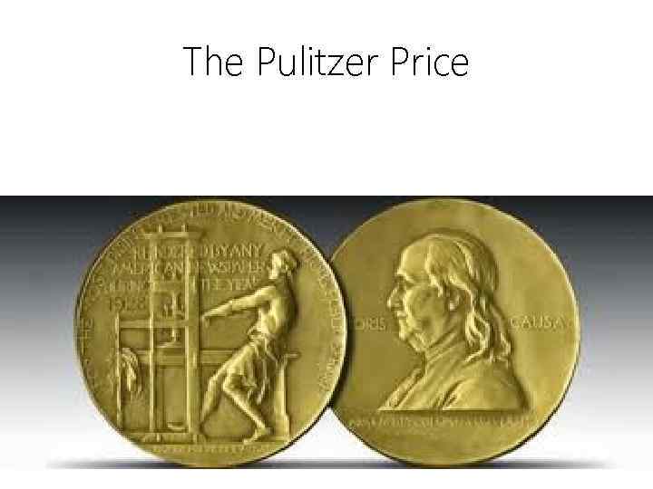 The Pulitzer Price 