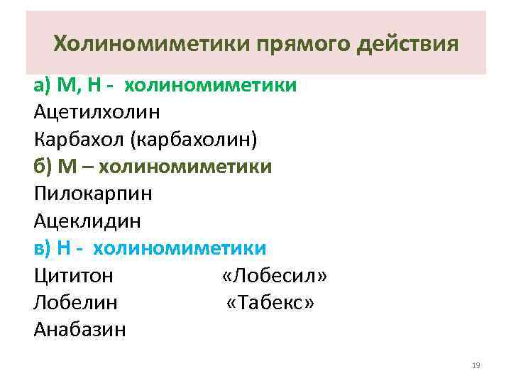 Выберите м. М-N- холиномиметики прямого и непрямого типа действия. Прямые холиномиметики. Прямые м холиномиметики. Хрлиеосиметиу прямого действия.