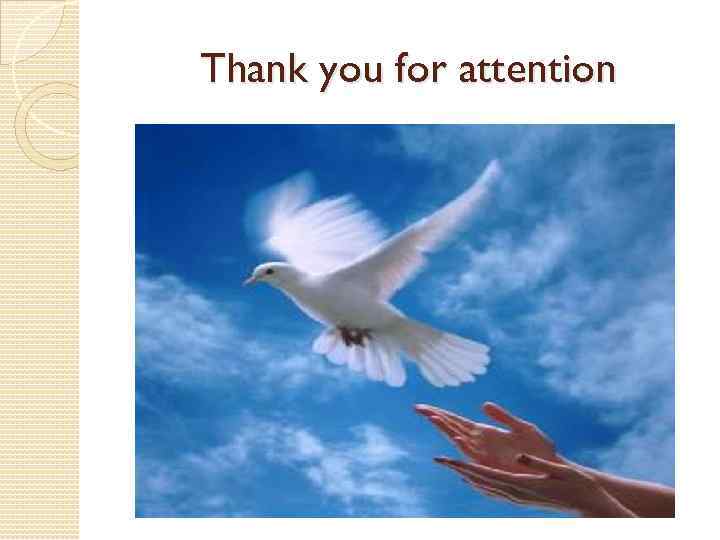 Thank you for attention 