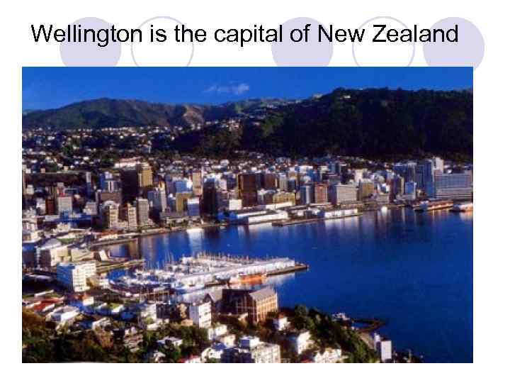 Wellington is the capital of New Zealand 